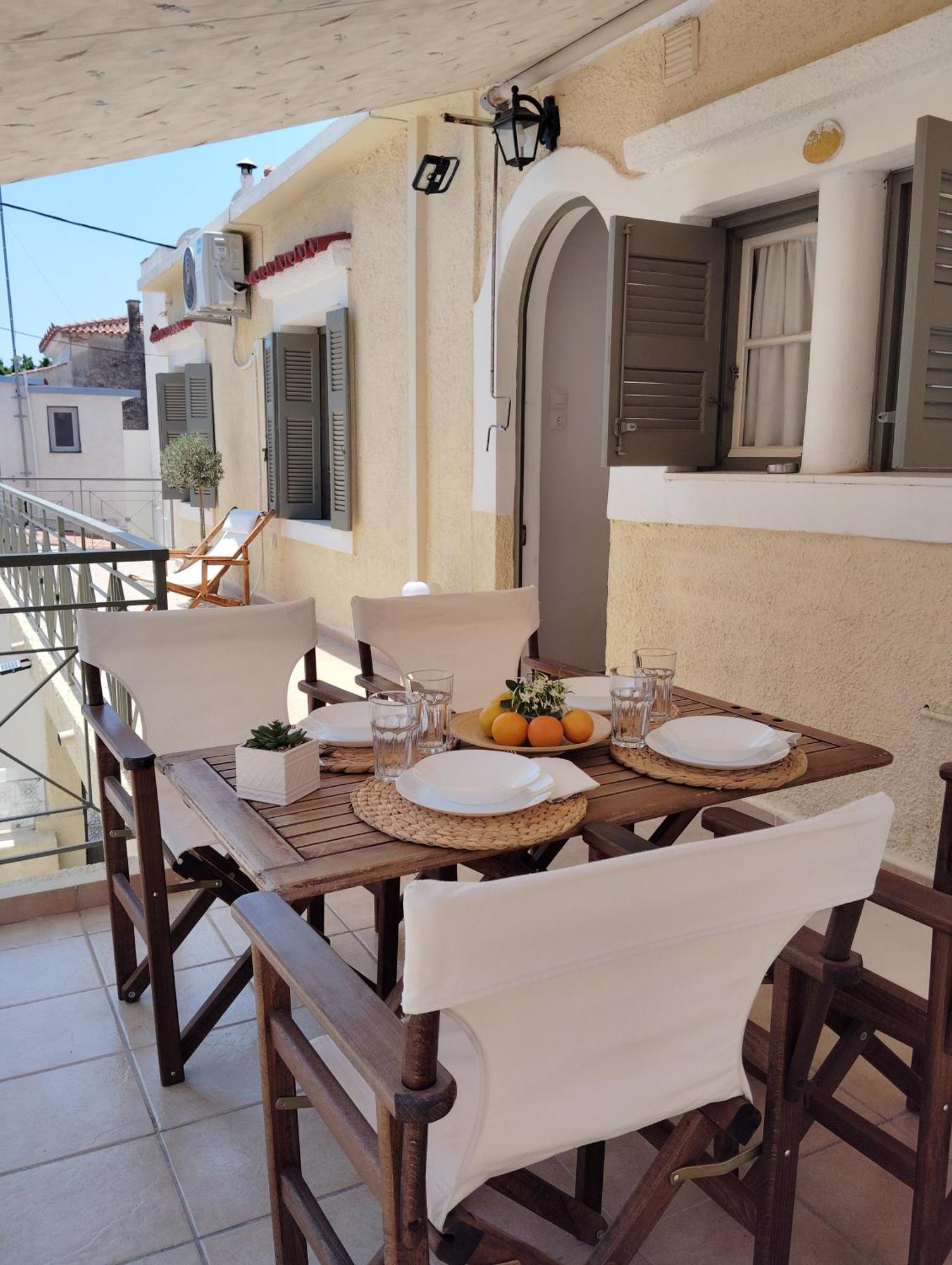 Appartement Feidiou 1 à Aegina Extérieur photo